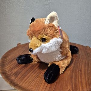 Aurora Flopsie FIONA RED FOX Plush 12” EcoFriendly NEW